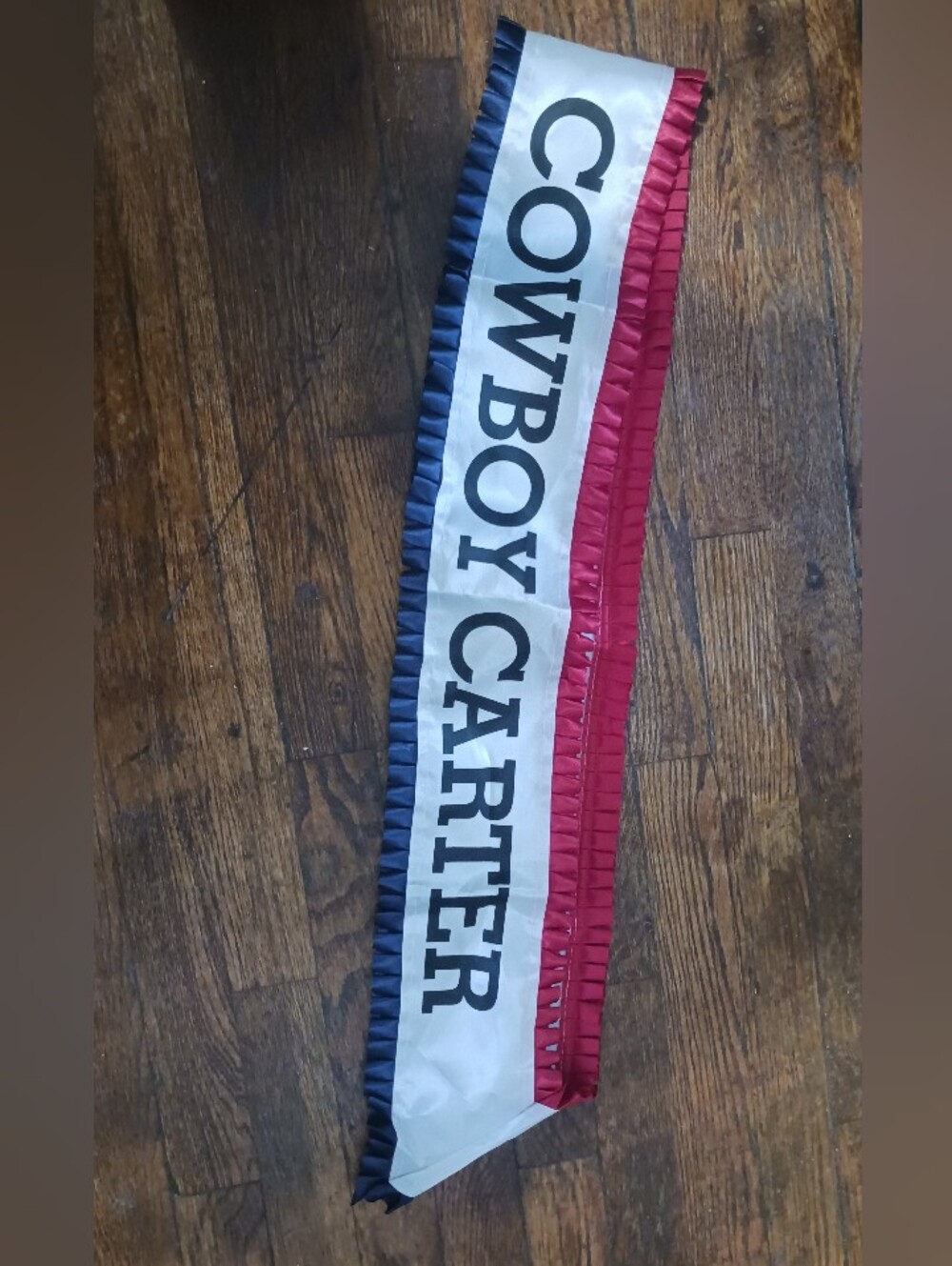 Cowboy Carter Sash , 58in Around Beyonce Inspired Cosplay New Other